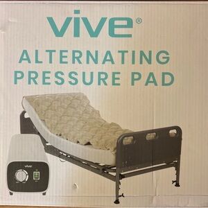 Vive Alternating Air Pressure Mattress Pad with Quiet Pump